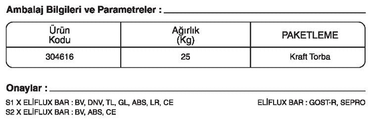 GeKa ELIFLUX BAR Tozaltı Kaynak Tozları Kaynakekipmanlari.com liste fiyatı: {urun_fiyat}